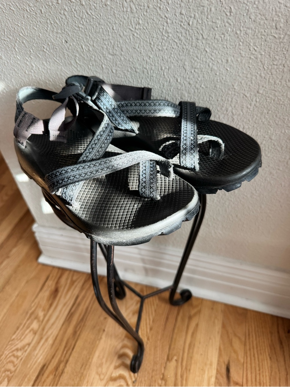 Men’s Black Chaco Sandals with Vibram sole size 9